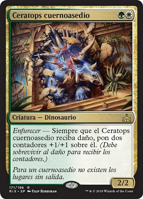 Ceratops cuernoasedio