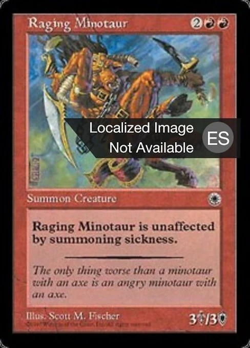 Minotauro furioso