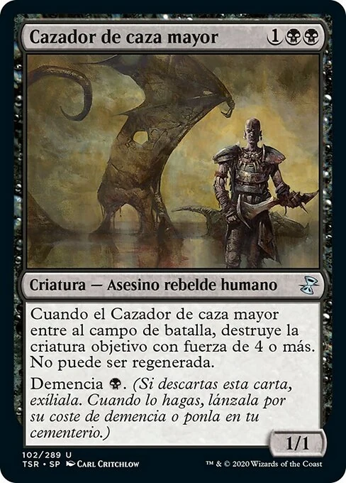 Cazador de caza mayor