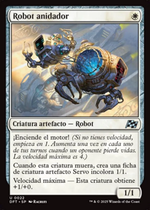 Robot anidador