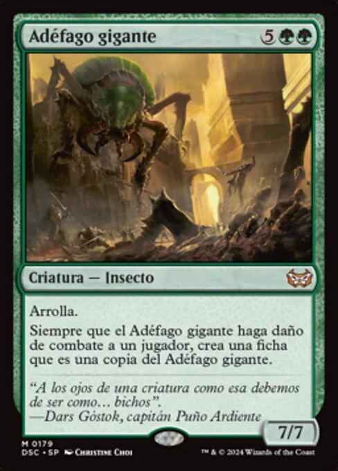 Adéfago gigante