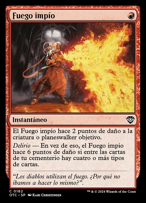 Fuego impío