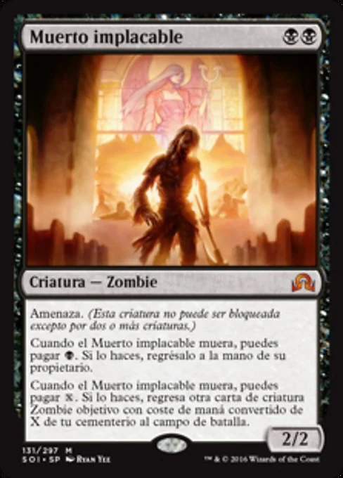 Muerto implacable