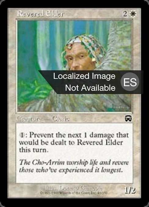 Anciano reverenciado
