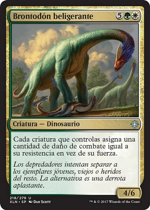 Brontodón beligerante