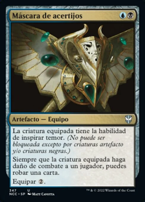 Máscara de acertijos