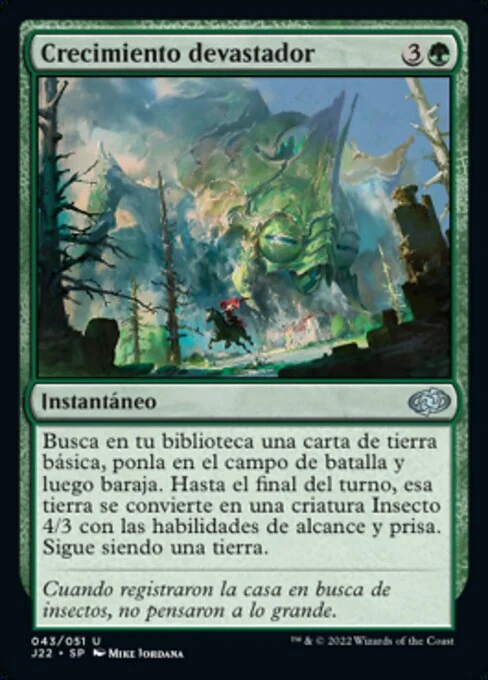 Crecimiento devastador