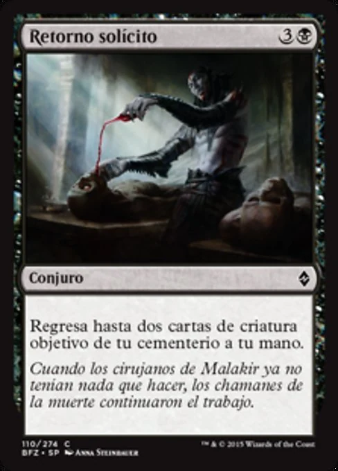 Retorno solícito