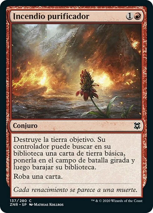 Incendio purificador