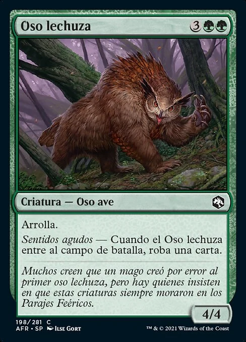 Oso lechuza