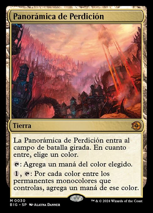Panorámica de Perdición