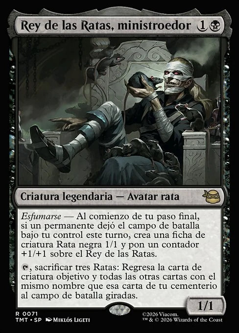 Rey de las Ratas, ministroedor