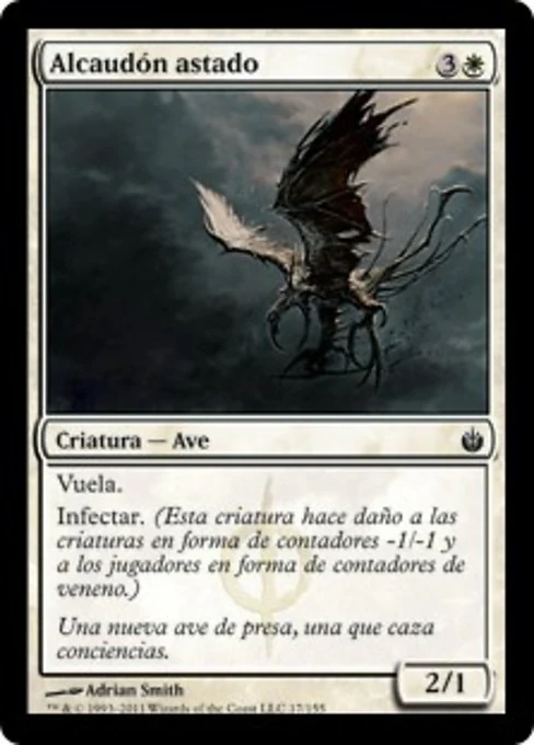 Alcaudón astado
