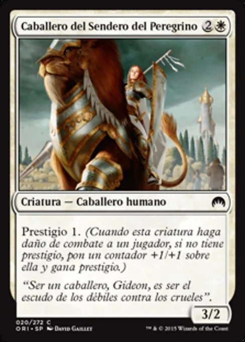 Caballero del Sendero del Peregrino