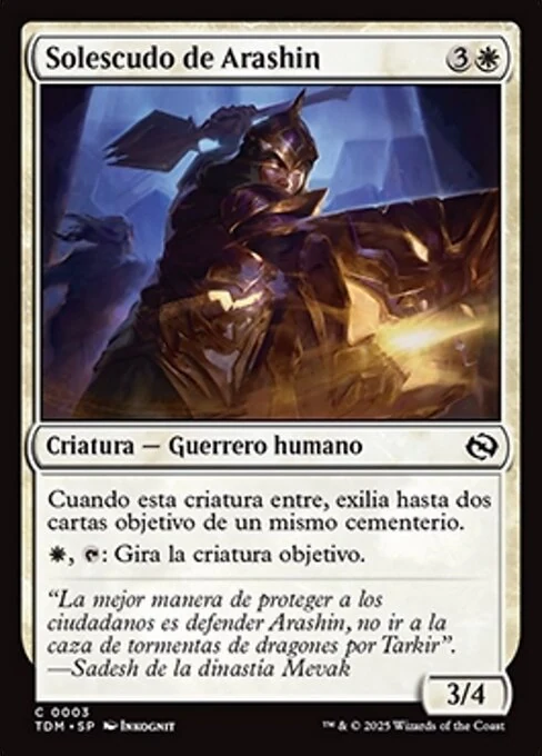 Solescudo de Arashin