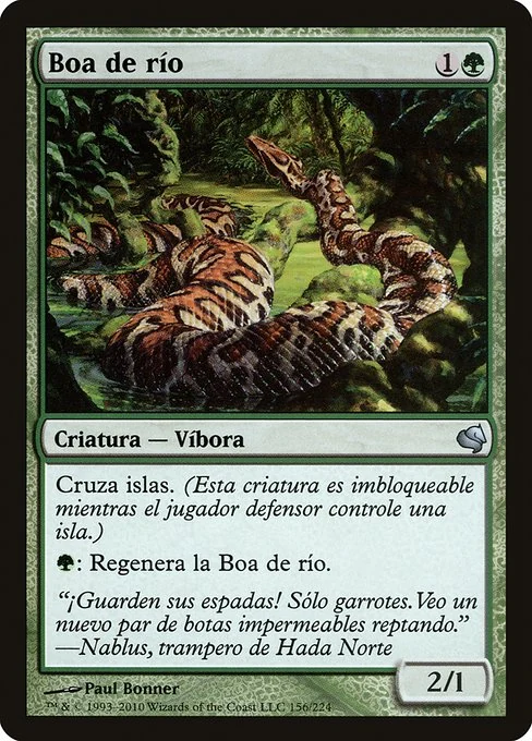 Boa de río