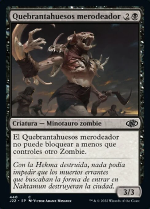 Quebrantahuesos merodeador