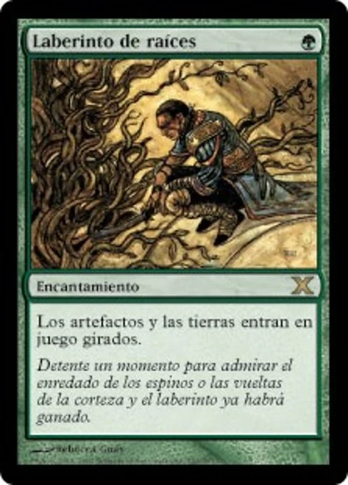 Laberinto de raíces