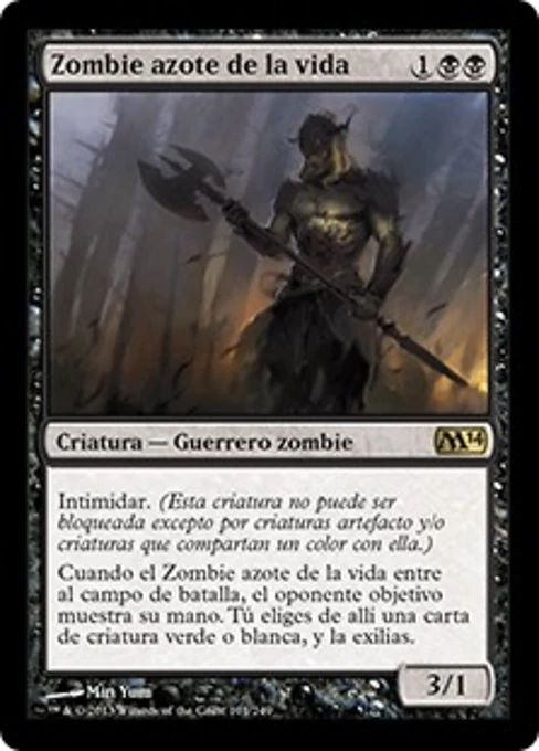 Zombie azote de la vida