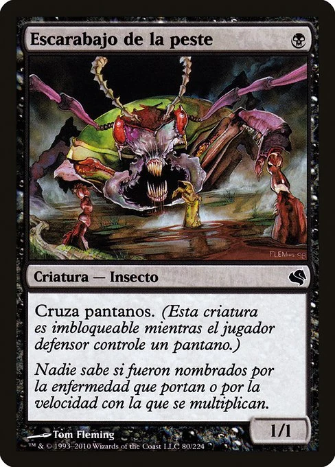Escarabajo de la peste