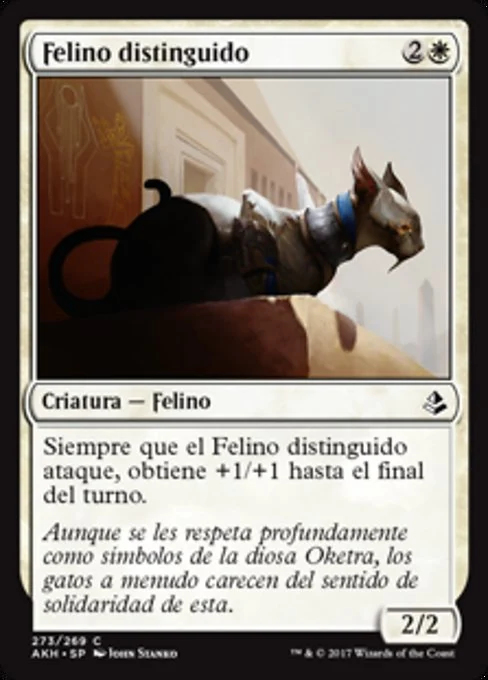 Felino distinguido