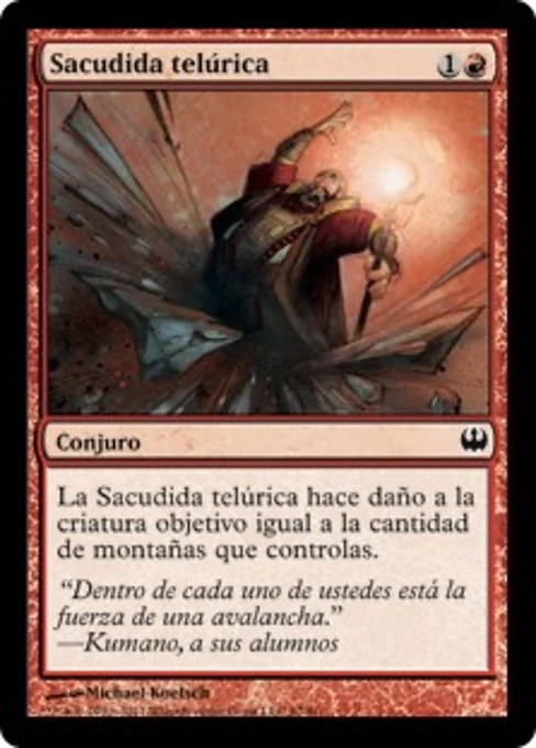 Sacudida telúrica