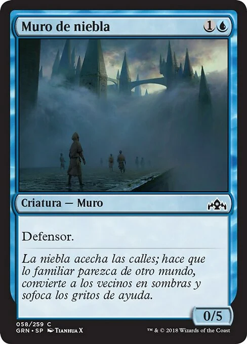 Muro de niebla