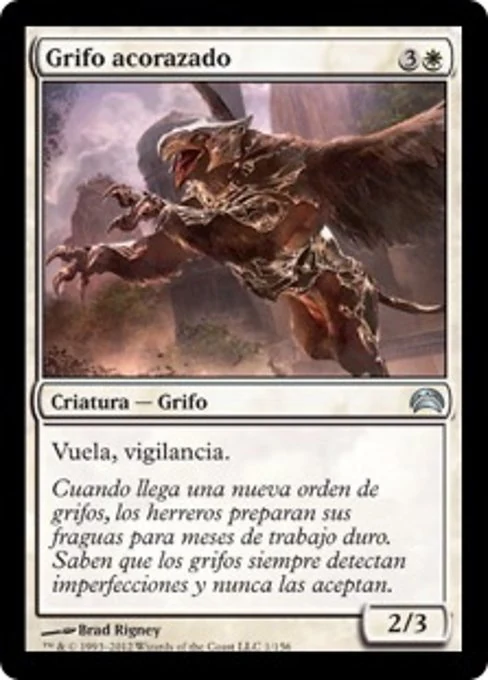Grifo acorazado