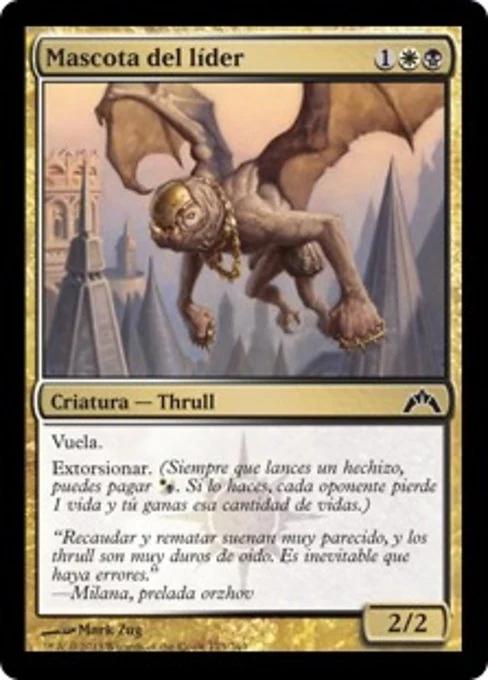 Mascota del líder
