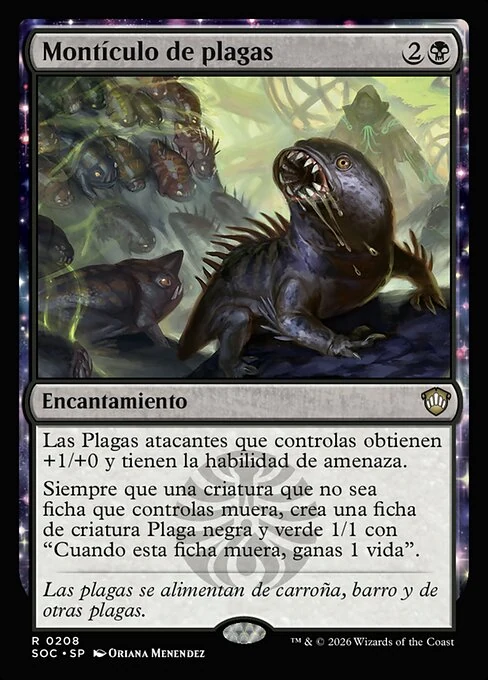 Montículo de plagas
