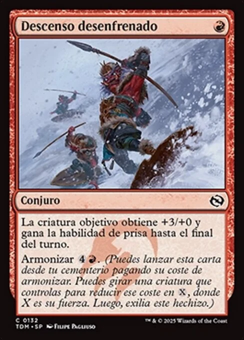 Descenso desenfrenado