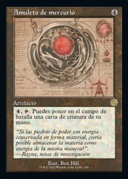 Amuleto de mercurio