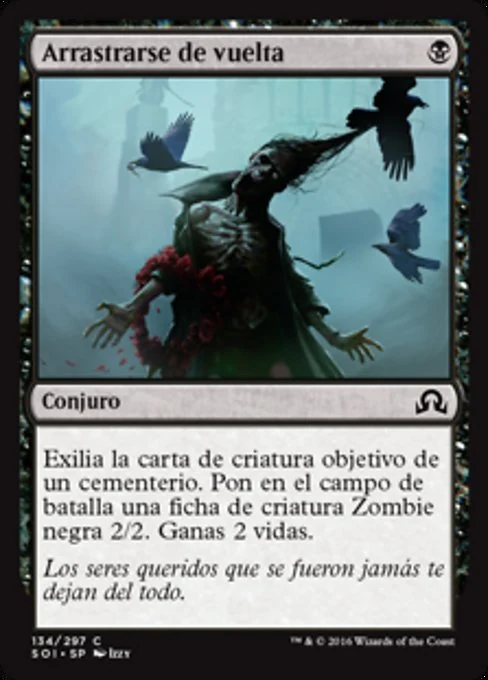Arrastrarse de vuelta