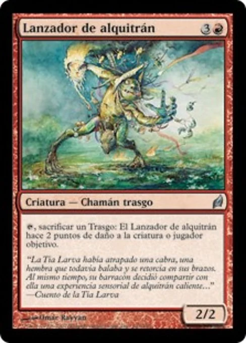 Lanzador de alquitrán