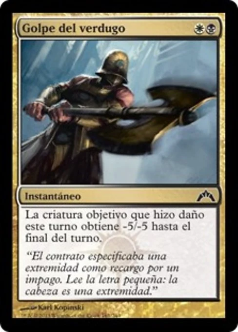 Golpe del verdugo