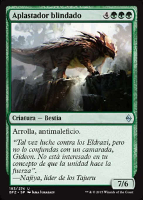 Aplastador blindado
