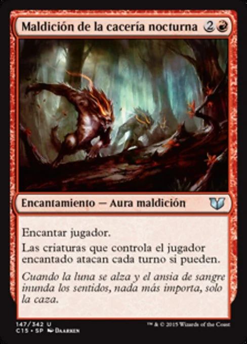 Maldición de la cacería nocturna