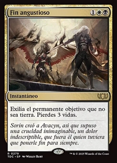 Fin angustioso