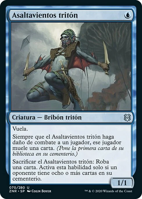Asaltavientos tritón