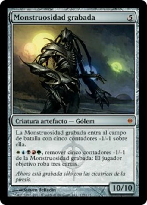 Monstruosidad grabada