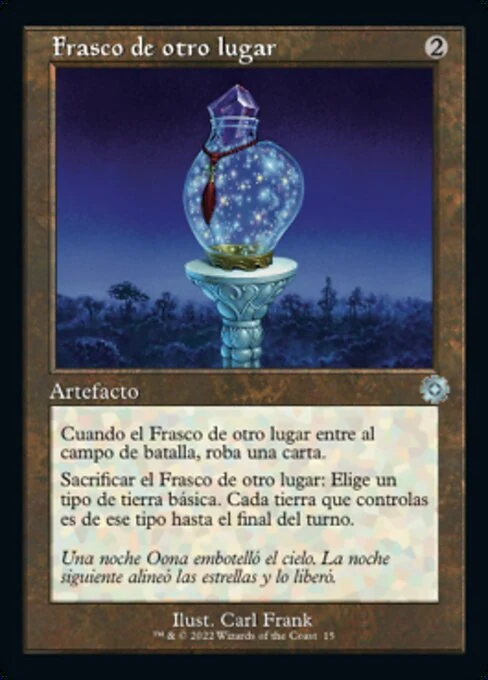 Frasco de otro lugar