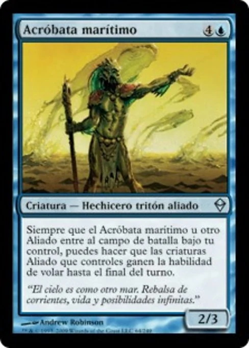 Acróbata marítimo