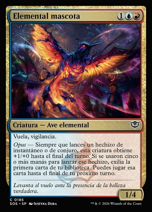Elemental mascota