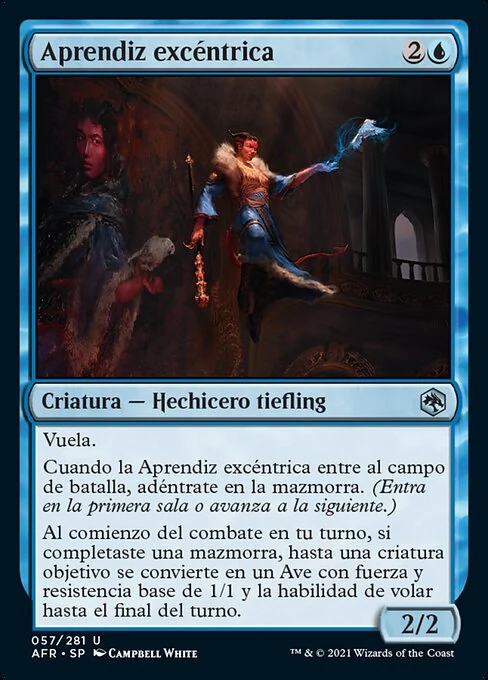 Aprendiz excéntrica