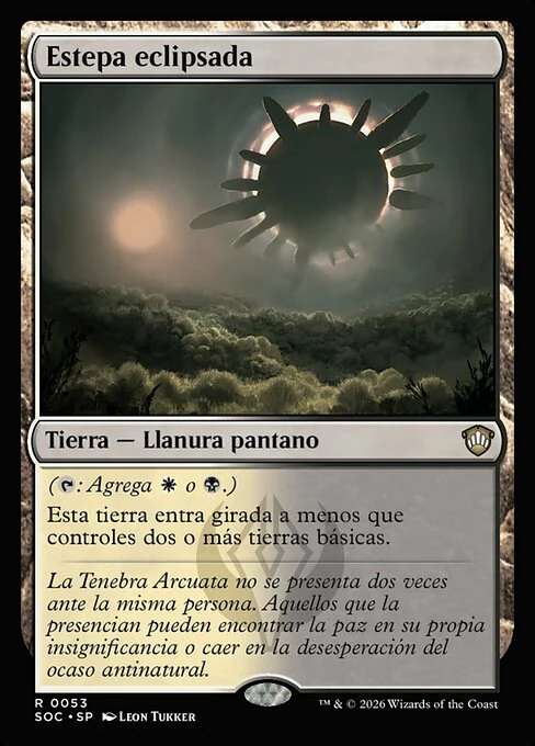 Estepa eclipsada