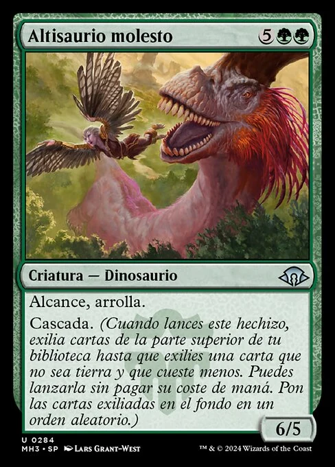 Altisaurio molesto
