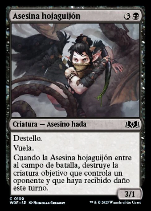 Asesina hojaguijón