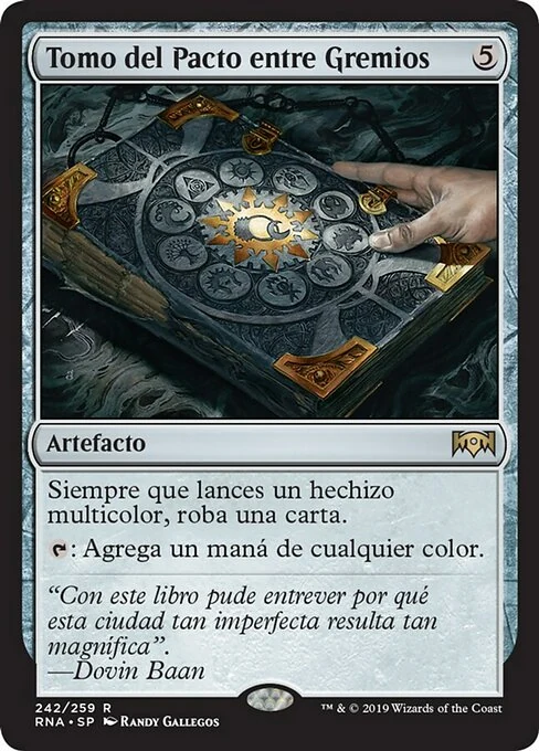 Tomo del Pacto entre Gremios