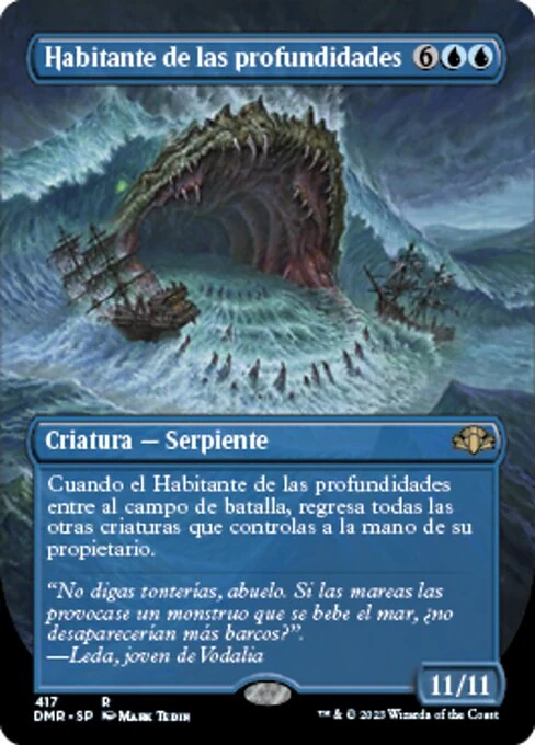 Habitante de las profundidades