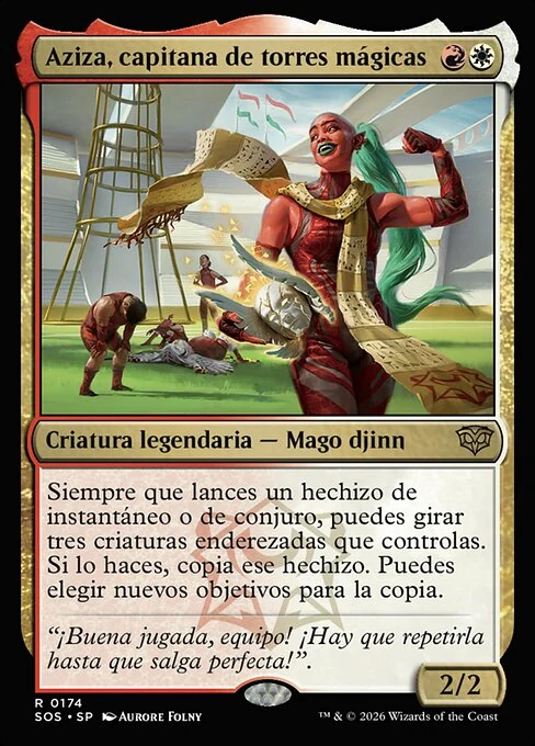 Aziza, capitana de torres mágicas